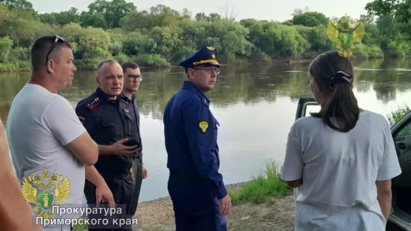 На месте происшествия предоставлено пресс-службой прокуратуры Приморского края