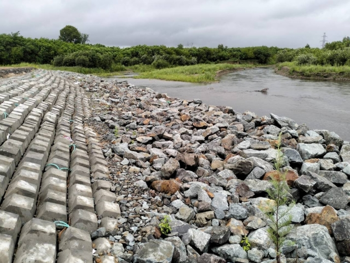 Дамба Амурское БВУ Росводресурсы