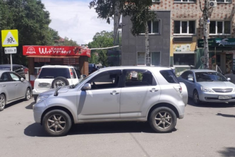 Место ДТП предоставлено Госавтоинспекцией Уссурийска