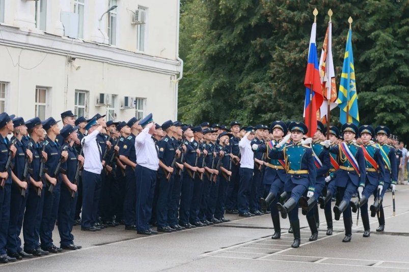 В Краснодаре 400 первокурсников лётного училища приняли присягу Пресс-служба администрации региона