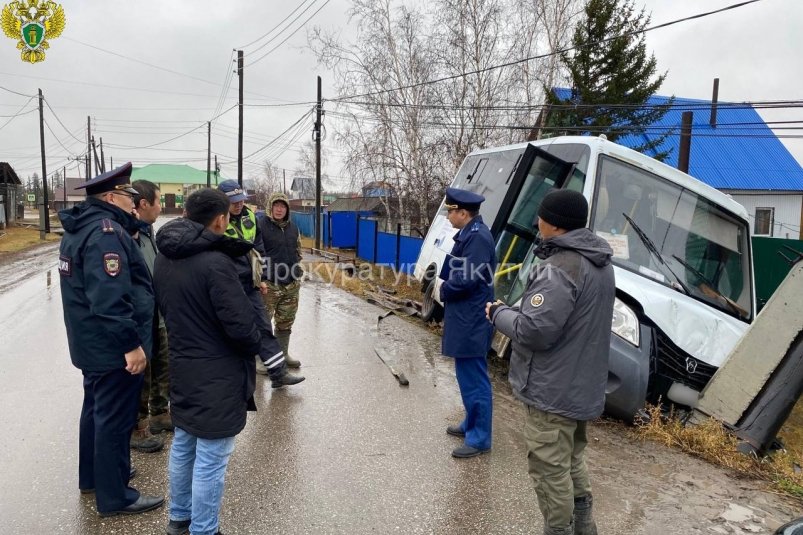 Есть пострадавшие в ДТП в автобусе в Нюрбинском районе Якутии пресс-служба прокуратуры Якутии