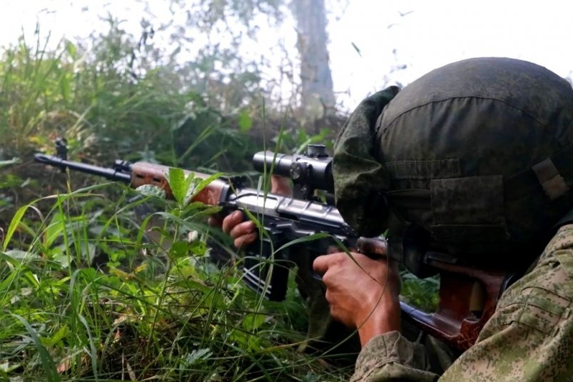 На Сахалине прошли учения снайперов ВВО пресс-служба Восточного военного округа