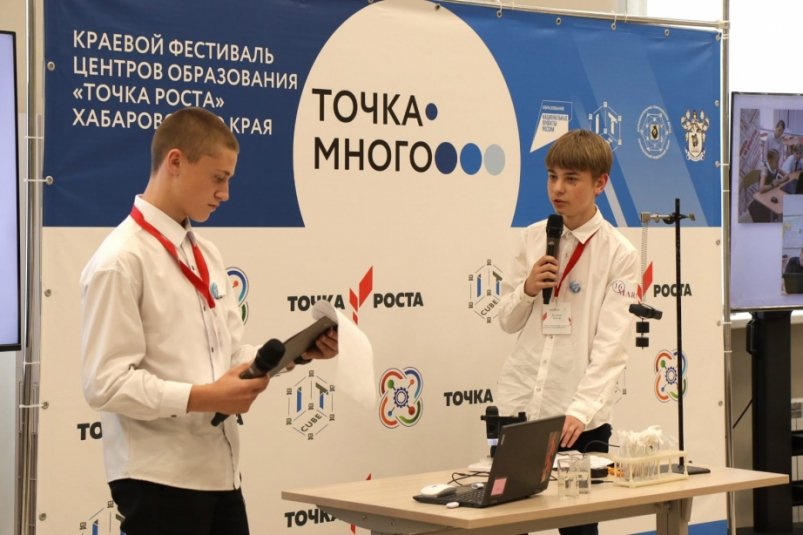 Лучший центр "Точка роста" определили в Хабаровском крае Пресс-служба министерства образования и науки Хабаровского края