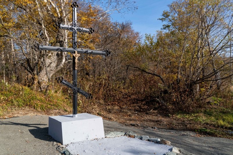 В Дальнем установили памятный крест участникам Русско-японской войны пресс-служба администрации Южно-Сахалинска