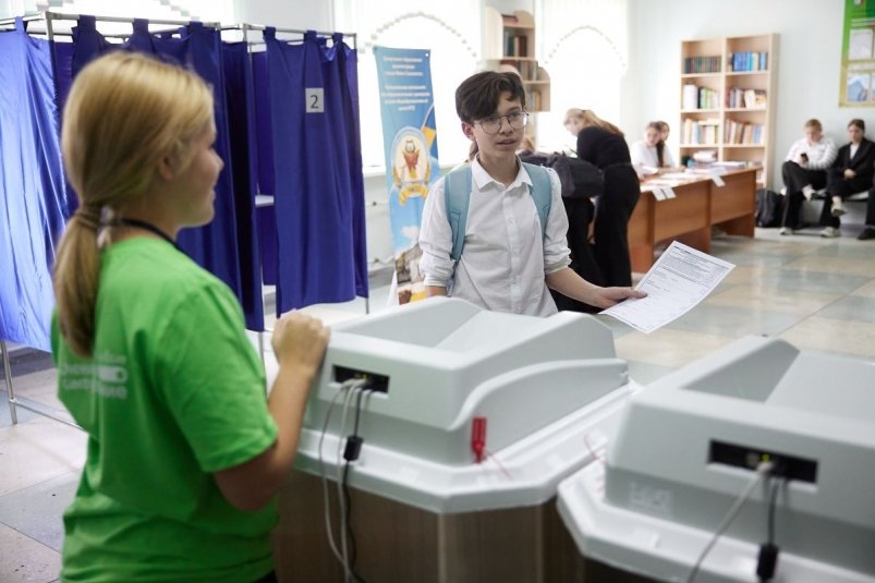 Южно-сахалинские школьники приняли участие в настоящих выборах пресс-служба администрации Южно-Сахалинска