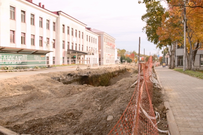 Дорожное движение по улице Ленинской в столице Камчатки к бизнес-центру возобновится к концу ноября Официальный сайт Камчатского края