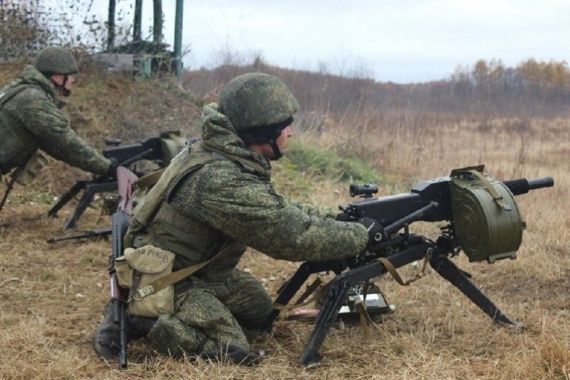 Бойцы ВВО сдают зачеты на Сахалине пресс-служба Восточного военного округа