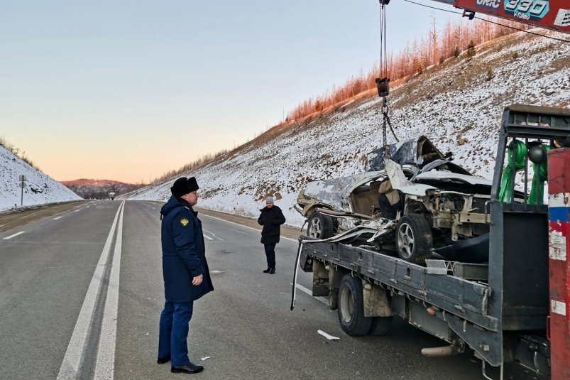 Прокуратура на месте ДТП прокуратуры Забайкалья