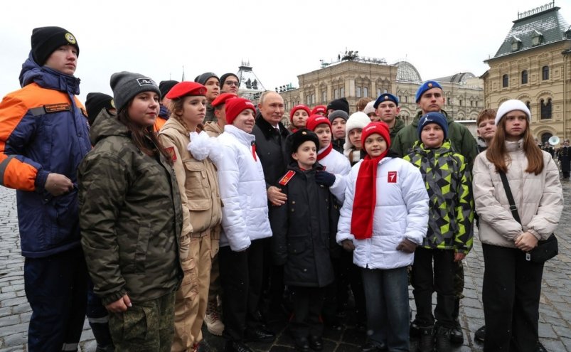 Путин и дети сайт Кремля