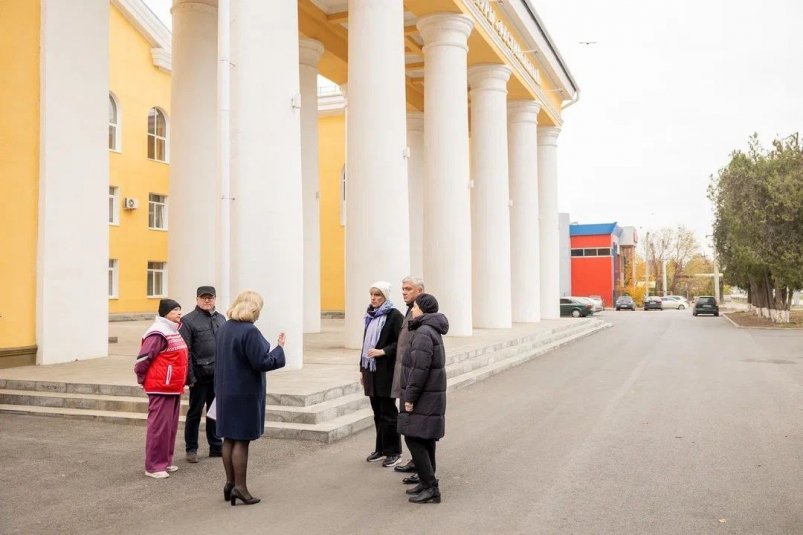 В Таганроге завершены работы по благоустройству территории ДК "Фестивальный" соцсети главы города Таганрога Светланы Камбуловой