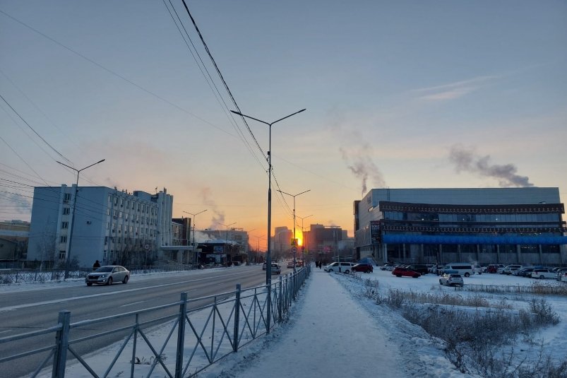 Наступающая неделя в Якутске будет пасмурной, местами снежной ИА YakutiaMedia