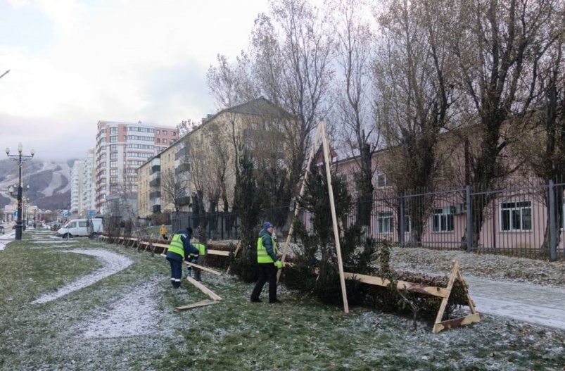 Благоустройство Южно-Сахалинска пресс-служба администрации Южно-Сахалинска