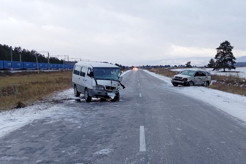 Авария в Заиграевском районе ГАИ Бурятии