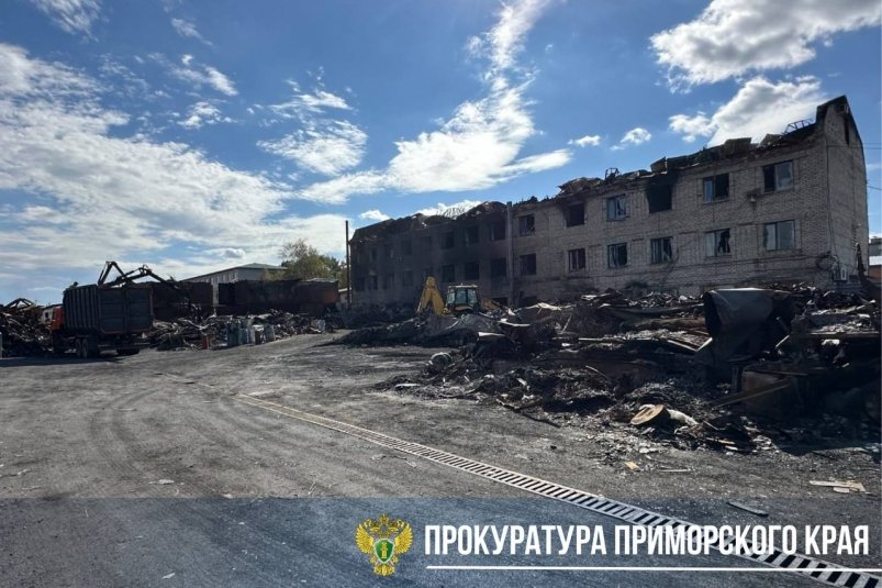 Новые обстоятельства пожара на рынке в Уссурийске Прокуратура Приморья