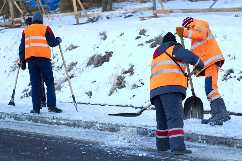 500 единиц спецтехники готовы к работе зимой на дорогах Южно-Сахалинска пресс-служба администрации Южно-Сахалинска