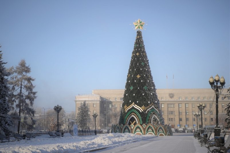 Продажу алкоголя ограничат в день открытия городской елки в Иркутске правительство Иркутской области