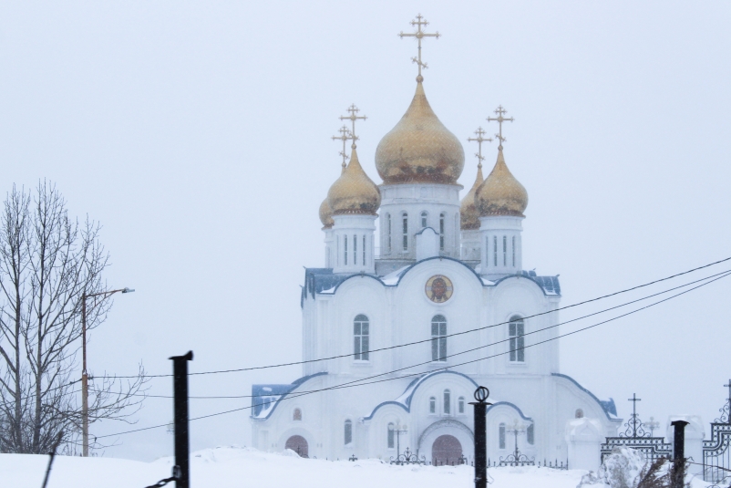 Кафедральный собор Святой Живоначальной троицы Петропавловск-Камчатский Евгений Никитенко, ИА KamchatkaMedia