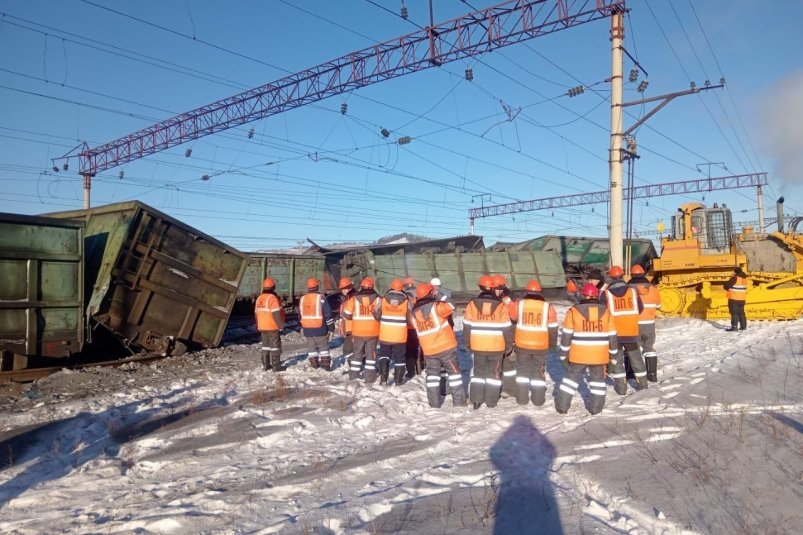 Из-за схода вагонов в Забайкалье задерживаются пассажирские поезда Главное управление МЧС России по Забайкальскому краю