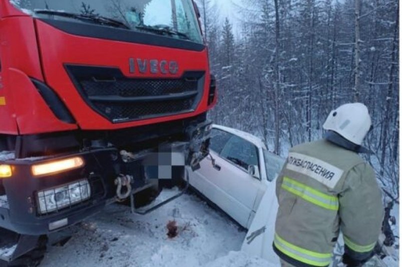 В Нерюнгринском районе Якутии произошло ДТП с пострадавшим Служба спасения РС (Я)