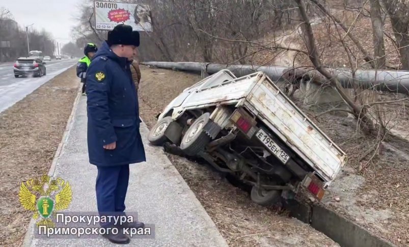 Троих детей сбил вылетевший с дроги грузовик  в Находке прокуратура Приморского края