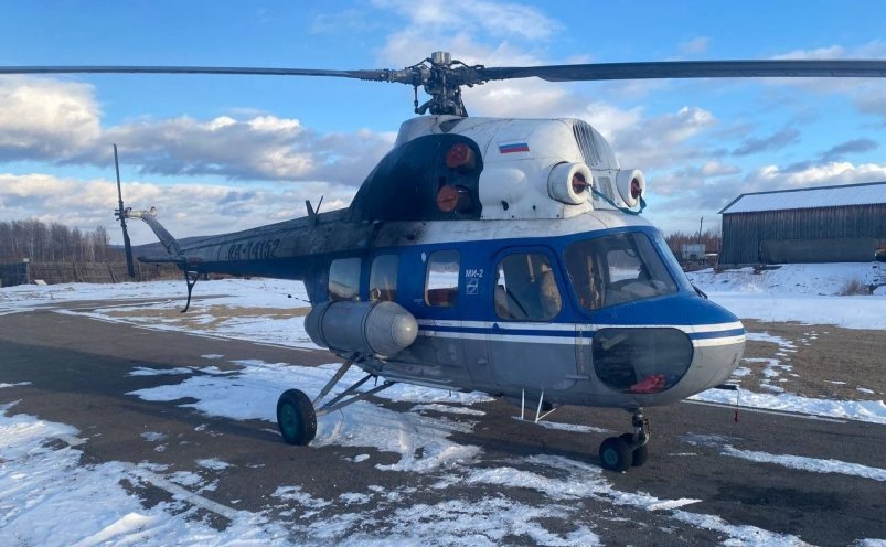 Вертолёт Восточно-Сибирской транспортной прокуратуры