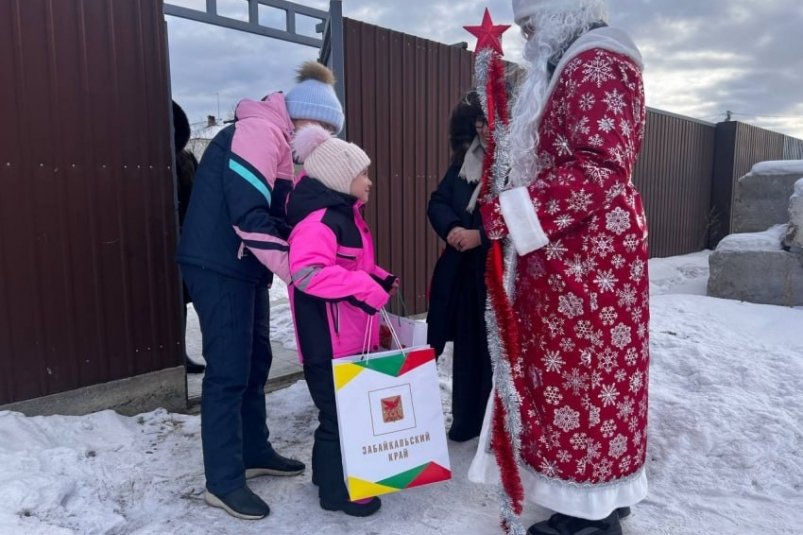 Поздравление юной читинки с Новым годом пресс-службы правительства региона