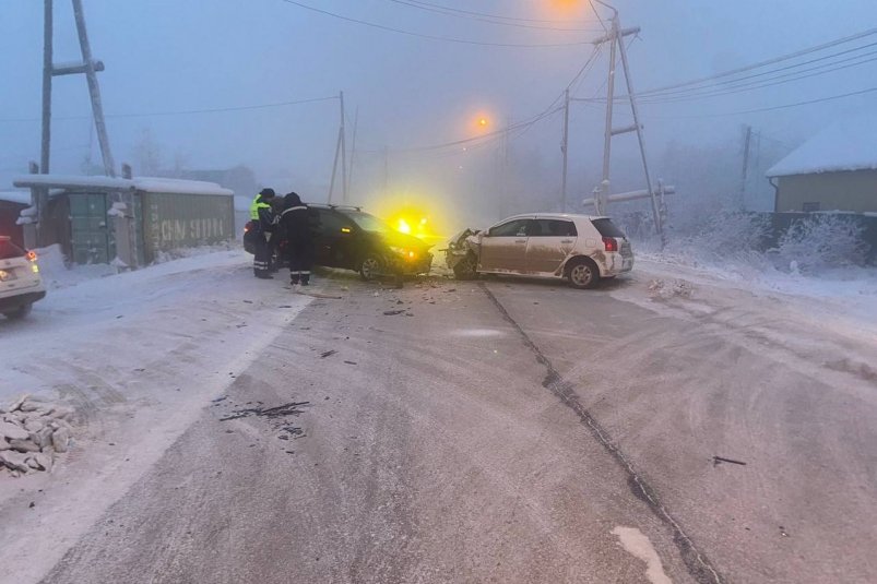 За два дня в Якутске произошло 18 ДТП Госавтоинспекция Якутска