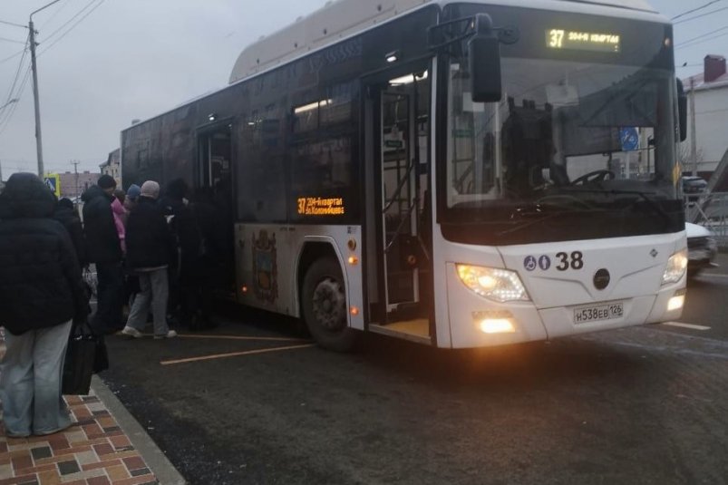 Автобус в Ставрополе Миндор Ставрополья