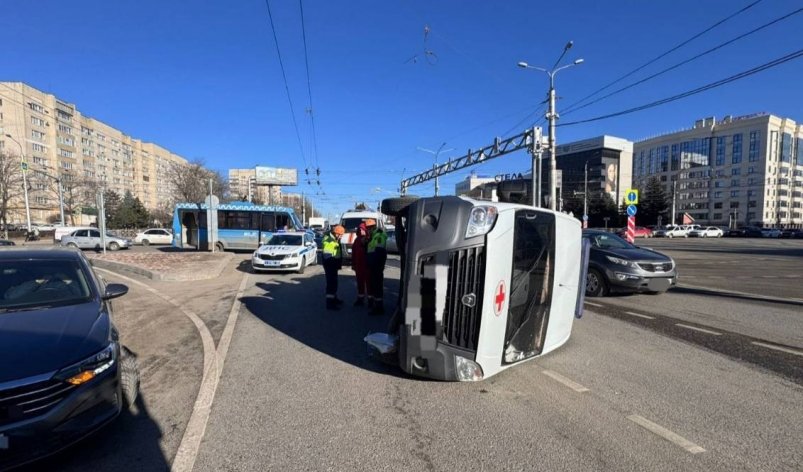 С места ДТП Госавтоинспекция Ставрополья