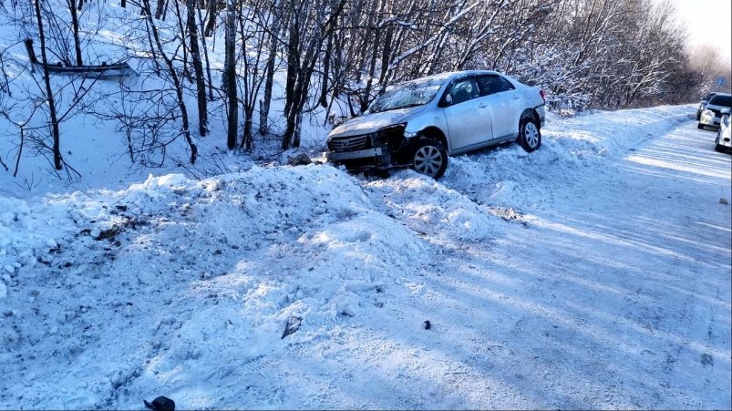 На месте ДТП, Ильинка Госавтоинспекция по Хабаровскому краю