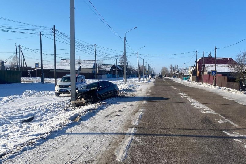 Авария в Еравнинском районе ГАИ Бурятии