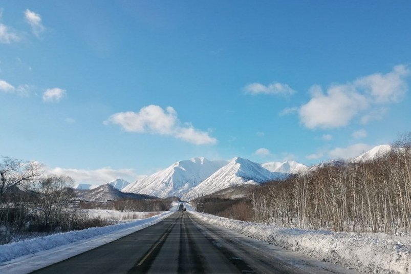 На Камчатке зима Елена Поддубная, ИА KamchatkaMedia