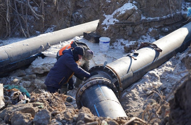 Почти два километра водопровода прокладывают в Артёме Министерство жилищно-коммунального хозяйства Приморского края