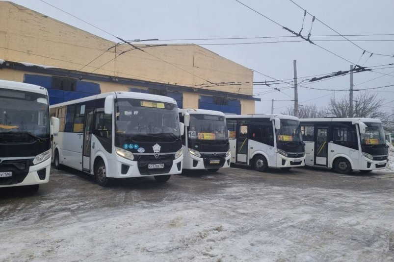 Миндору показали 32 автобуса для маршрута №14 в Ставрополе Миндор Ставрополья