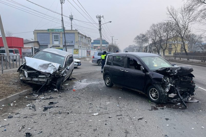 Участники ДТП предоставлено Госавтоинспекцией Уссурийска