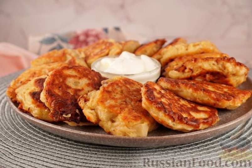 Ленивые пирожки с квашеной капустой, на кефире russianfood.com