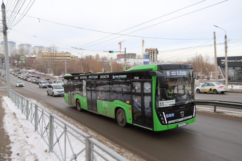 Автобус Пресс-служба администрации Иркутска