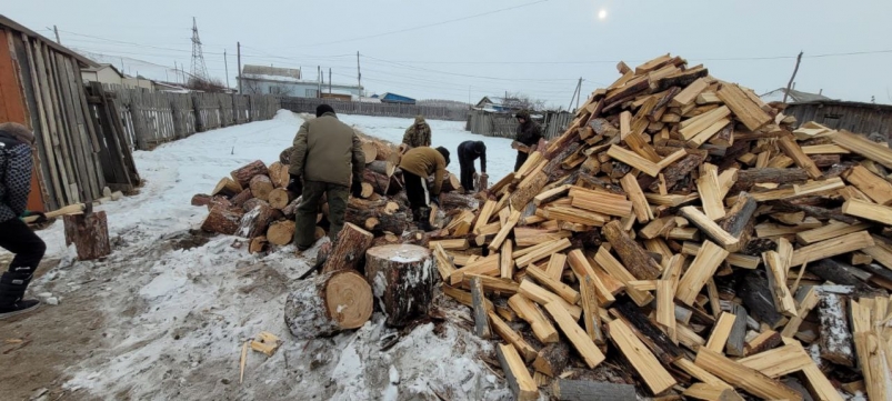 Заготовка дров тг-канал "Новости городского округа "Поселок Агинское".