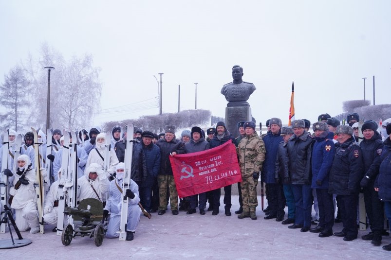 Торжественный митинг памяти дважды Героя Советского Союза прошел в Иркутске Мария Иванова