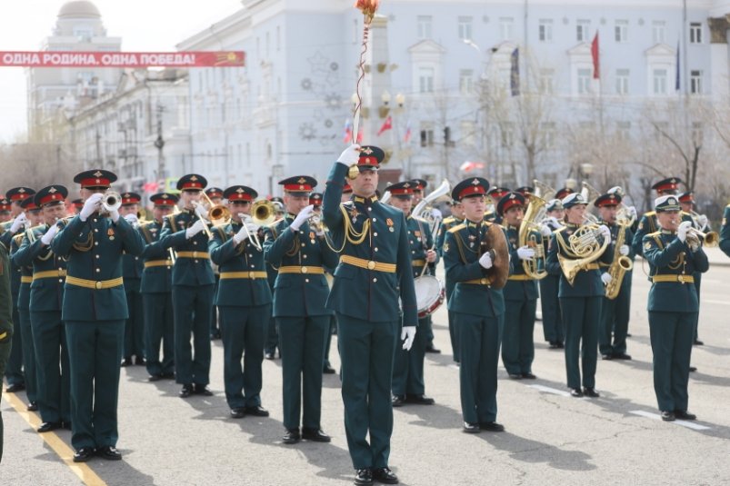 Военный оркестр пресс-службы правительства Забайкалья