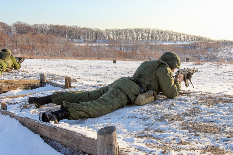 Военнослужащие, армия, военная техника, мобилизация, стрелок,  специальная военная операция ИА PrimaMedia