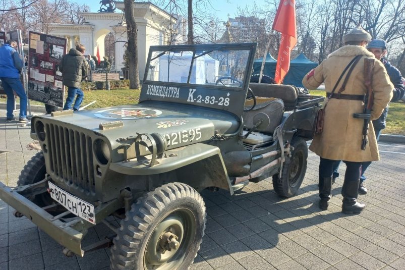 Перед реконструкцией легендарного боя. ИА KrasnodarMedia