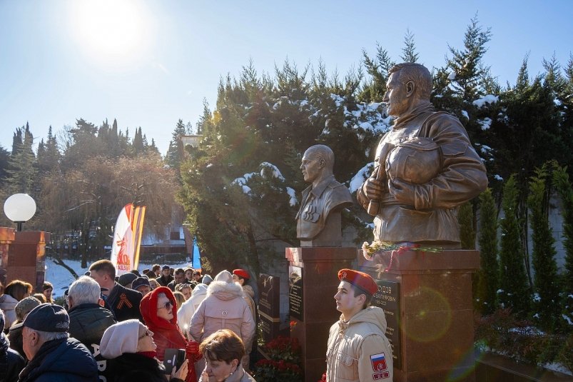 Аллея героев СВО Пресс-служба администрации Сочи