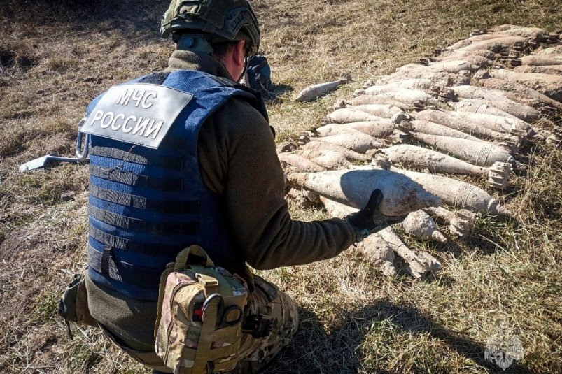 За неделю уничтожили 80 боеприпасов МЧС Севастополя