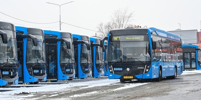 100 новых электробусов поступили в Москву Пресс-служба Департамента транспорта и развития дорожно-транспортной инфраструктуры города Москвы