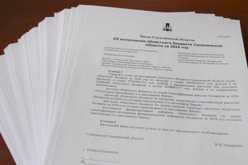 Доходы бюджета Сахалинской области в 2024 году выросли на 9,1 млрд рублей пресс-служба правительства Сахалинской области