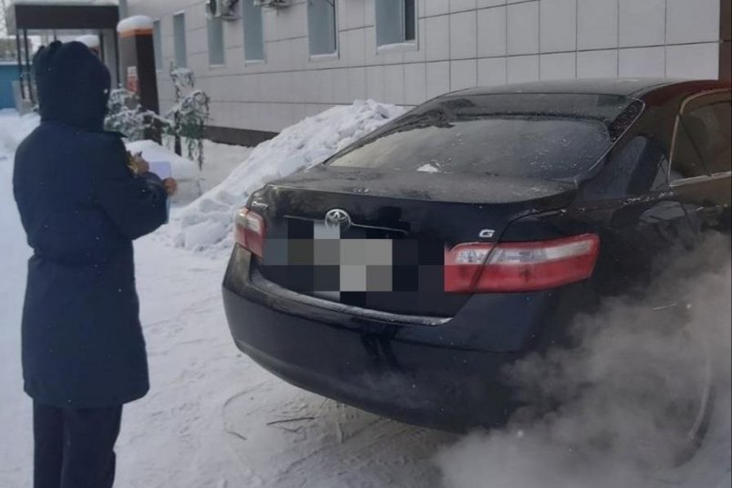 В Якутске у поручителя по кредиту арестовали машину пресс-служба УФССП России по Республике Саха