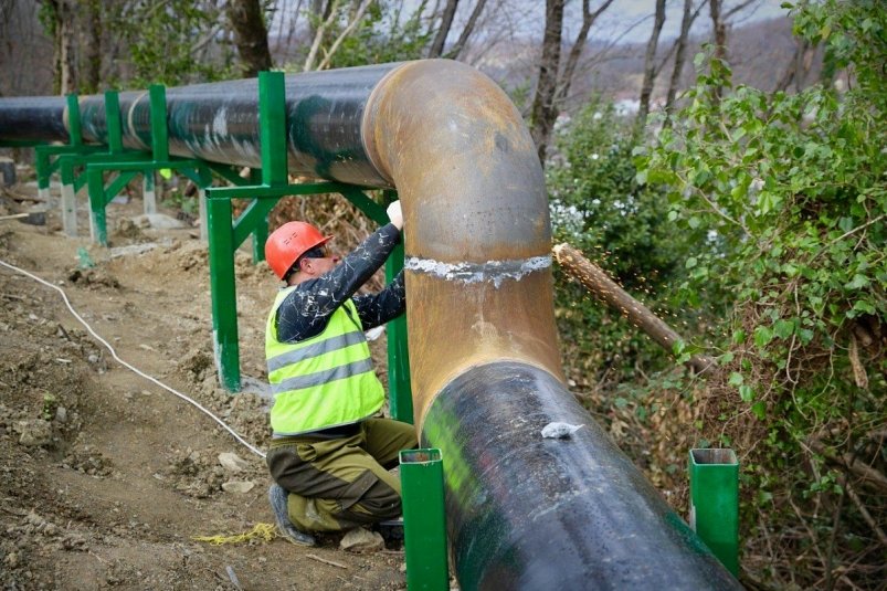 Реконструкцию водовода для пяти населенных пунктов завершили в Сочи пресс-служба администрации Сочи