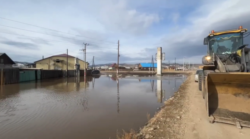 Талые воды в Иволгинском районе Иволга-инфо.24/7