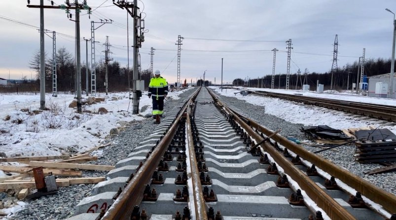 "Дальтрансуголь" строит пути общего пользования для развития Восточного полигона железных дорог предоставлено пресс-службой АО "Дальтрансуголь"